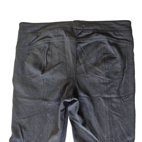 Vince Women's Black Knit Legging Pants Seam Detail size 8 - Picture 4 of 15
